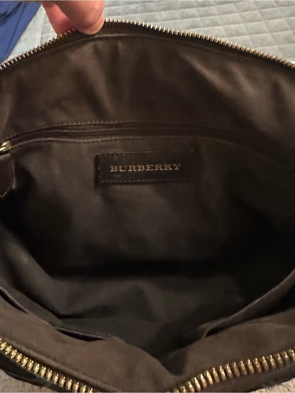 Vintage Burberry Haymarket Check Orchard Dome Satchel - Picture 6 of 15